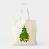 kerstboom tote bag (Voorkant)