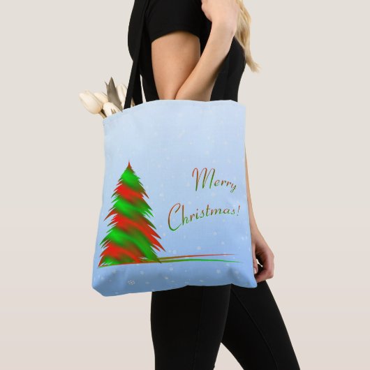kerstboom tote bag (Dichtbij)