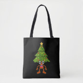 kerstboom tote bag (Voorkant)
