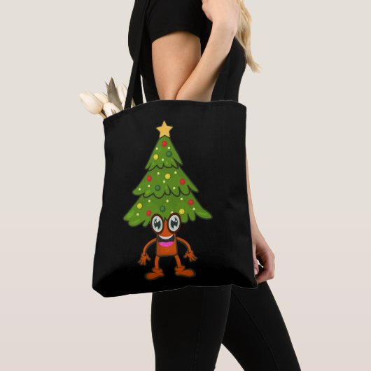 kerstboom tote bag (Dichtbij)