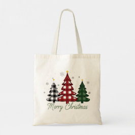 kerstboom tote bag