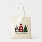 kerstboom tote bag (Voorkant)