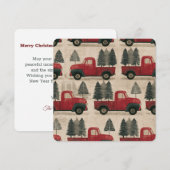 Kerstboom Truck Oud Model (Voorkant / Achterkant)