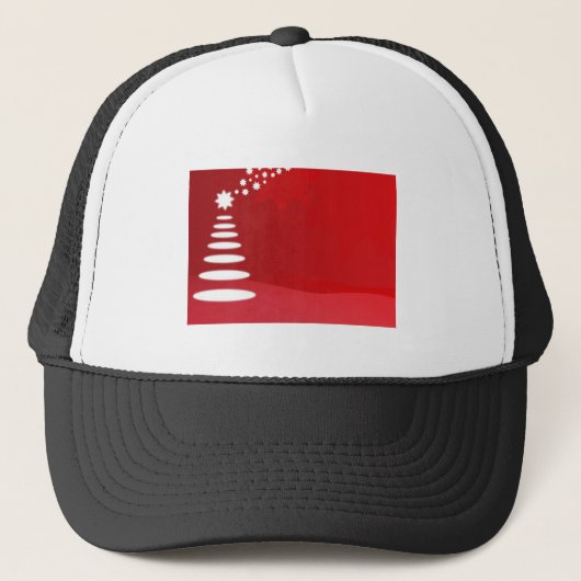 kerstboom trucker pet (Voorkant)