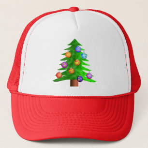 kerstboom trucker pet