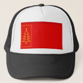 kerstboom trucker pet (Voorkant)