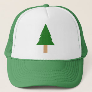 kerstboom trucker pet