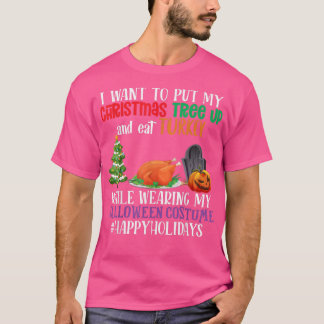 Kerstboom, Turkije, Prettige feestdagen, Kerstmis  T-shirt