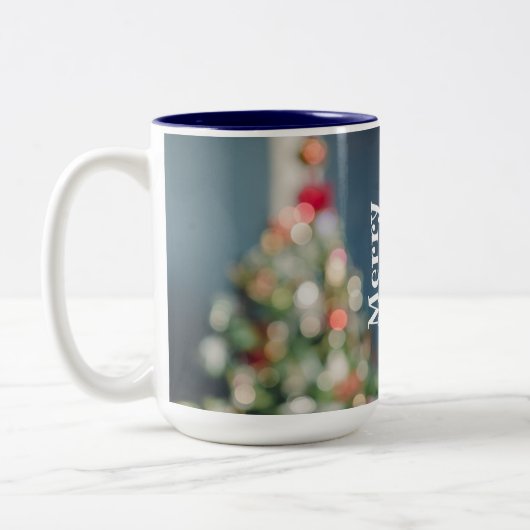 kerstboom tweekleurige koffiemok (Links)