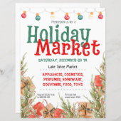 Kerstboom - Uitnodiging tot het indienen van kerst (Voorkant / Achterkant)