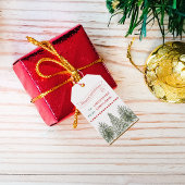 Kerstboom Unieke Naam Gift Label Cadeaulabel