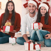 Kerstboom Unieke Naam Gift Label Cadeaulabel