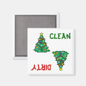 Kerstboom Vaatwasser Magneet (Voorkant / Achterkant)