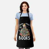 Kerstboom vakantie lezer pyjama's schort (Gedragen)