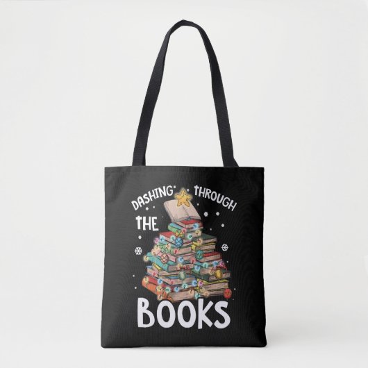 Kerstboom vakantie lezer pyjama's tote bag (Voorkant)