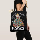 Kerstboom vakantie lezer pyjama's tote bag (Dichtbij)