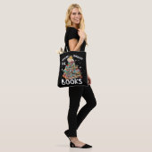 Kerstboom vakantie lezer pyjama's tote bag (Op model)