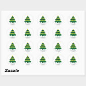 Kerstboom - vakantie stickers (Vel)