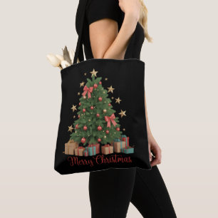Kerstboom Vakantie Winter Geschenk Tote Bag