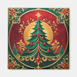 kerstboom vakantiemagnet magneet