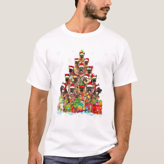 Kerstboom van de herder t-shirt (Voorkant)