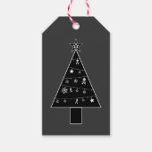 Kerstboom van DOOM Cadeaulabel (Voorkant)