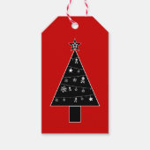 Kerstboom van DOOM Cadeaulabel (Voorkant)