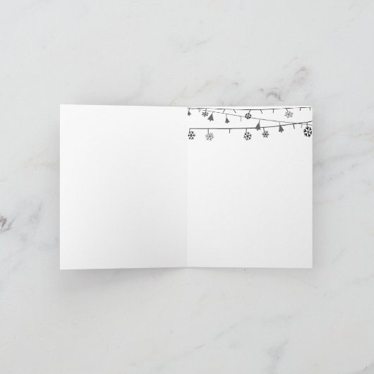 Kerstboom van DOOM Feestdagen Kaart (Binnen)