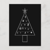 Kerstboom van DOOM Feestdagenkaart (Voorkant)