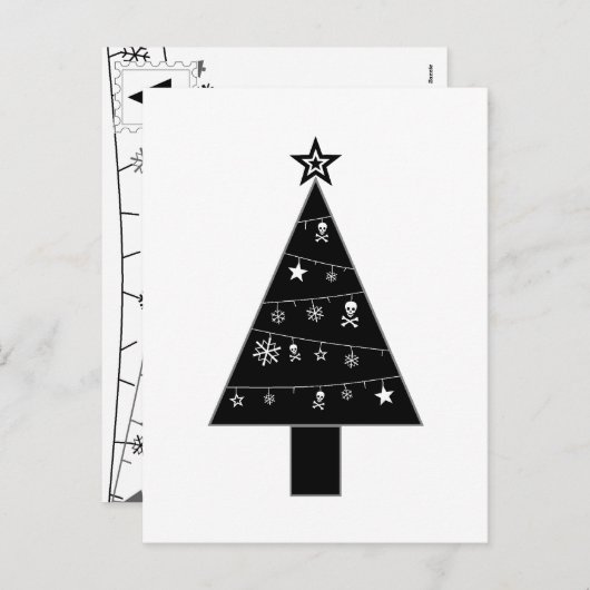 Kerstboom van DOOM Holiday Briefkaart (Voorkant / Achterkant)