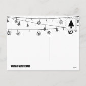 Kerstboom van DOOM Holiday Briefkaart (Achterkant)