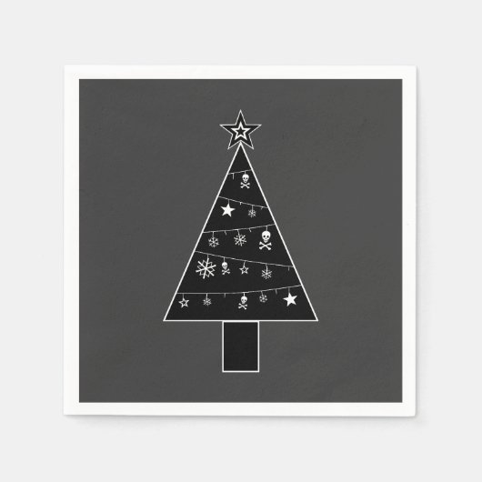 kerstboom van DOOM Paper Napkins Servet (Voorkant)