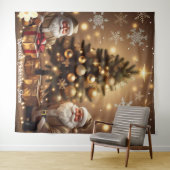 "Kerstboom van Dromen" Wandkleed (In Situ (horizontaal))