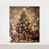 "Kerstboom van Dromen" Wandkleed (Voorkant)