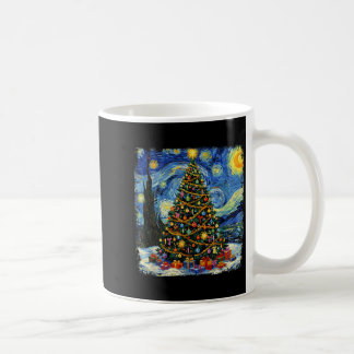 Kerstboom Van Gogh Sterrennacht Kerstmis 202 Koffiemok