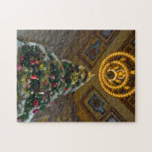 Kerstboom van het EU-station Legpuzzel (Horizontaal)