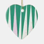 Kerstboom van het Seizoen Wonder Keramisch Ornament (Rechts)