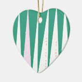 Kerstboom van het Seizoen Wonder Keramisch Ornament (Links)