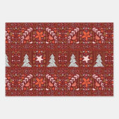 Kerstboom van hoge kwaliteit inpakpapier vel (Voorkant 3)