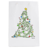 kerstboom van Katten van Sandra Boynton Medium Cadeauzakje (Voorkant)