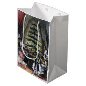 Kerstboom van Koningin Victoria Medium Cadeauzakje (Voorkant Gekanteld)