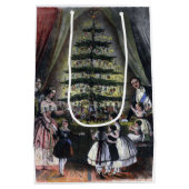 Kerstboom van Koningin Victoria Medium Cadeauzakje (Achterkant)