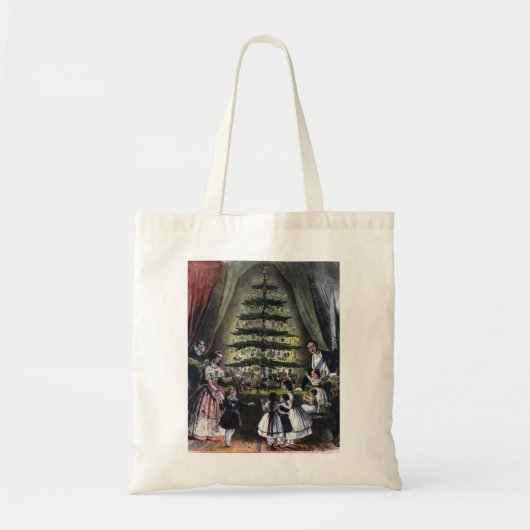 Kerstboom van koningin Victoria Tote Bag (Voorkant)