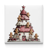 Kerstboom van peperkoek | Kerstmagneet Magneet