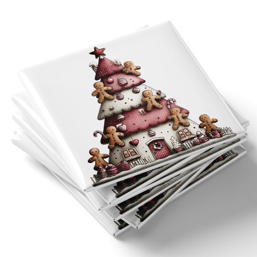 Kerstboom van peperkoek | Kerstmagneet Magneet