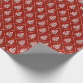 kerstboom van rond cadeaupapier (Hoek)