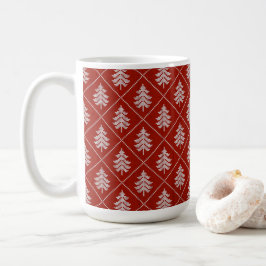 kerstboom van rond koffiemok