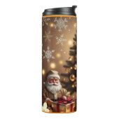Kerstboom van verwondering thermosbeker (Gedraaid links)