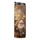 Kerstboom van verwondering thermosbeker (Geroteerd rechts)