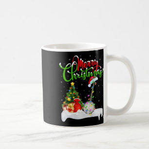 Kerstboom verlicht Santa Hat Musical Banjo Kerstmi Koffiemok
